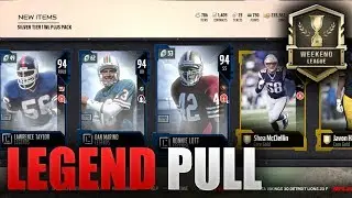 FULL LEGEND PULL | Madden 18 Weekend League Rewards + Level 40 Bonus Pack Opening
