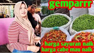 PRICES OF CHILI AND VEGETABLES ARE ALL GOING TO RISE #CIBITUNG MAIN MARKET #20 JAN 2026