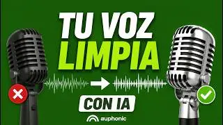 ✨🔴 Mejora tu voz con IA f&aacute;cilmente | Ideal para YouTube y podcasts