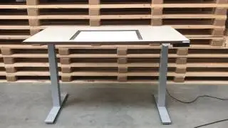 Cleanroom inspection table - Custom design