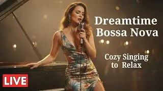 Dreamtime Bossa Nova 🌙 Cozy Café Singing to Relax & Unwind