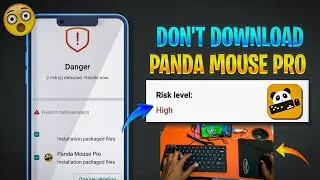 Don't 😱 download panda mouse pro in Mobile | Panda mouse pro file is risky | @LOVERGAMERYT