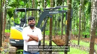 India’s First Hyundai HX30Az Mini- Excavator | Customer Testimonial | Vinay K | Karnataka