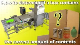 Recognize Missing Product with Checkweigher & Barcode Scanning Technology