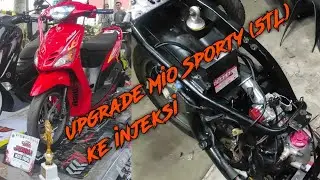 Mio Sporty (5TL) Upgrade injeksi + Kontes Banjarbaru