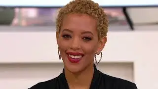 DMQ x Katrina Szish The Crosby Front Facing Hoops, Sterling on QVC