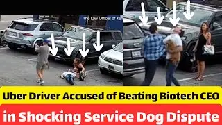 Uber Driver Accused of Beating Biotech CEO in Shocking Service Dog Dispute