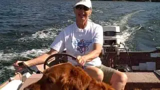 Kris takes Papa and Abby for a ride on the chain - part 2