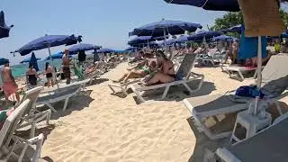 Nissi Beach Cyprus 🌊 Full Tour & Travel Vlog | Ayia Napa&rsquo;s Most Famous Beach- 2025 (summer)