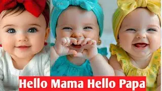 Baby Calling Mama Papa Repeatedly 😂 Cute Baby Viral Video