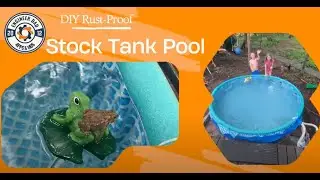 DIY Rust Proof Stock Tank Pool
