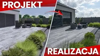 Taras i ogr&oacute;d: strefa relaksu z płyt wielkoformatowych od Drogbruk | Od projektu do realizacji