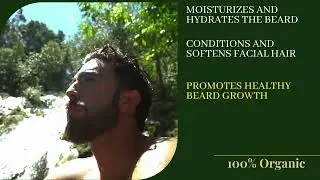 Forest Human Premium Beard Oil - All-Natural Formula with Jojoba, Argan, and Essential Oils for Soft