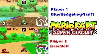 Mario Kart: Super Circuit (Nintendo Classics) - Single-Pak Link | 2P {VS. IsaacBelf} [All 4 Courses]