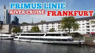 Frankfurt, Germany |🇩🇪| Frankfurt boat city tour - Primus Linie 4K