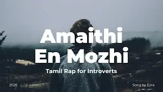 Amaithi En Mozhi 🖤 | Pesadha Manasugalin Kural | Tamil Rap for Introverts