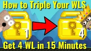HOW TO GET RICH WITH 1WL (BEST METHOD IN 2018) GROWTOPIA