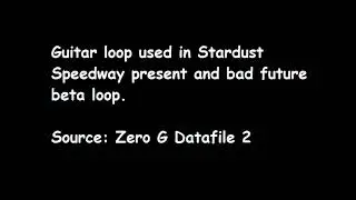 sonic cd guitar loop