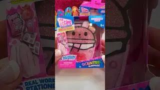 Opening Strawberry Boba Scented Real Littles Backpack #reallittles  #minibackpack #bobatea