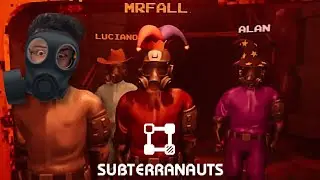 Adivinha só!? Mais um Clone de Lethal Company, mas esse é bom até! Subterranauts com AMIGOS