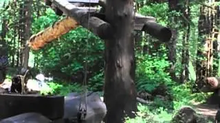 Steam logging and loading.
