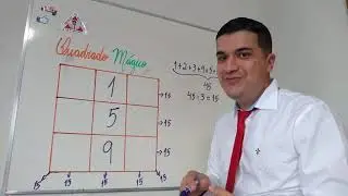 QUADRADO MÁGICO: Aprenda com Mr Bean da Matemática a preencher sem informação numérica