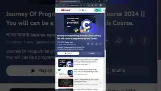 Programming full free Course 2024 | Sir Shafiq Al Zabir | Announcement