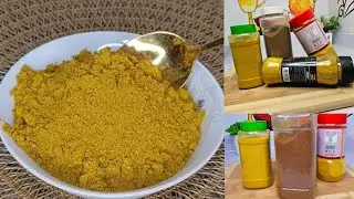 Make The Most Organic Curry Powder At Home || The Best For Your Cooking