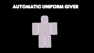 Roblox Tutorial - How to make an automatic uniform giver