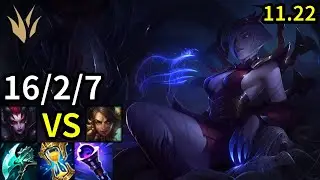 Elise Jungle vs Nidalee - KR Master | Patch 11.22