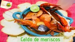 Caldo de mariscos receta para chuparse los dedos