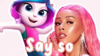 Talking angela dancing Doja cat say so🥰😍