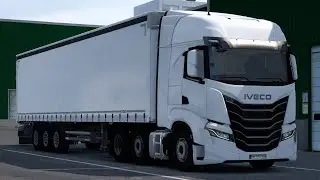ETS2 v1.58 Open Beta No Mods Game Play! New Physics | M&uuml;nchen🇩🇪 to Wien🇦🇹 Iveco S-WAY