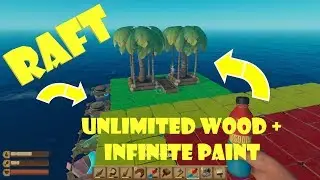 How to get unlimited resources - Scare the seagulls - Raft 1.03 - Open world survival