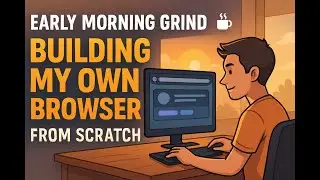 Early Morning Grind ☕ | Building My Own Browser from Scratch