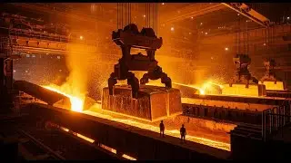 Inside a 24K Gold Refinery 🏭 | How Raw Ore Is Transformed into Pure Gold Bars (AI Factory Process)