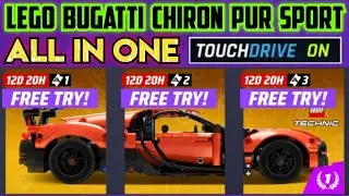 Asphalt Legends - LEGO BUGATTI CHIRON PUR SPORT Tour | All in One Walkthrough | TouchDrive