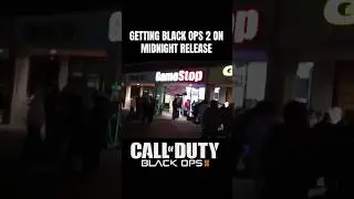 Call of duty black ops 2 midnight release!