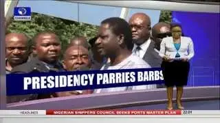 News@10: Presidency, PDP Trade Words Over Anti Corruption Campaign 18/10/15 Pt.1