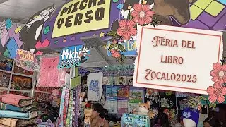 ࿔*:･📖 FERIA INTERNACIONAL DEL LIBRO ZOCALO 2025 #recorrido  #compras MICHIVERSO Y LIBERTA.CUSTOM࿔*:📖