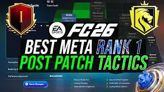 Best META 15-0 Rank 1 *POST PATCH* Custom Tactics & Formations in FC 26