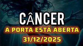 🦀CÂNCER💥VOCÊ PODE SE SURPREENDER NOS ÚLTIMOS MINUTOS DE 2025⏰️ #tarot 