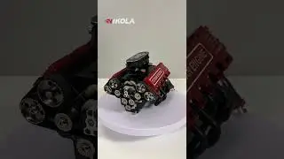 The V8 Engine Model For Internal combustion engine enthusiasts