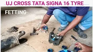 How To UJ Cross Fet: Easy Steps for Any Mechanic , Univarsal joint cross 16 चक्का।