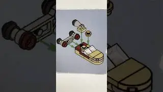 Lego Star Wars Minibuild - Luke Skywalker's Landspeeder #lego #starwars #minibuild #landspeeder