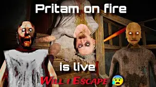 🔴granny Remake horror 💀 gameplay Pritam on Fire Live Stream