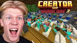 HET IS OORLOG TEGEN TEAM ZUID! (CreatorSMP Hardcore 3)