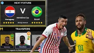 DLS 21 | Brazil 🇧🇷 Vs 🇵🇾 Paraguay | Dream League Soccer 2022 Gameplay