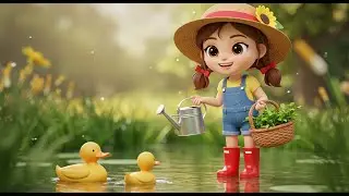 🐄 Old MacDonald Had a Farm 🎶 | A Gentle Animal Adventure for Curious Little Learners 🚜🐥🌾