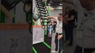 Innovative Scissor Attic Ladder! #ladder #construction #homeimprovement